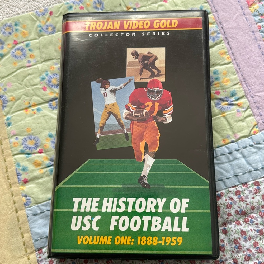 The history of USC football vhs